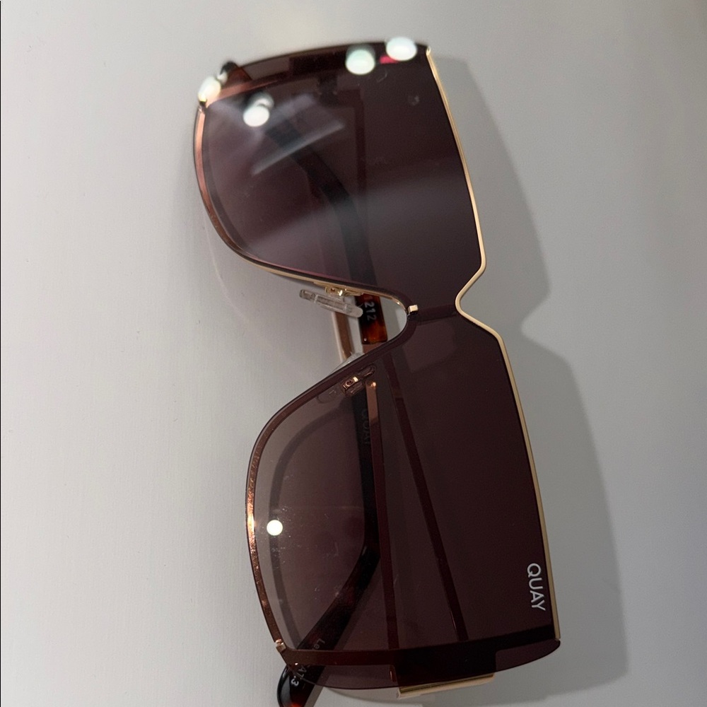Quay Australia Dark Brown Sunglasses